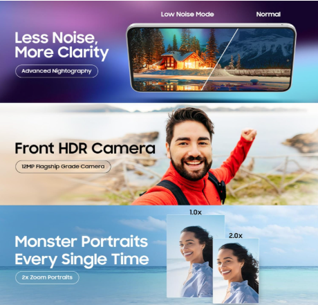 Samsung Galaxy M56 5G – 8GB RAM, 256GB Storage | High-Capacity Performance, Ultra-Smooth Usage & Next-Gen Speed