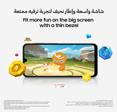 Samsung Galaxy A26 5G – 6GB RAM, 128GB Storage | Fast Connectivity, Smooth Performance & Modern Galaxy Design