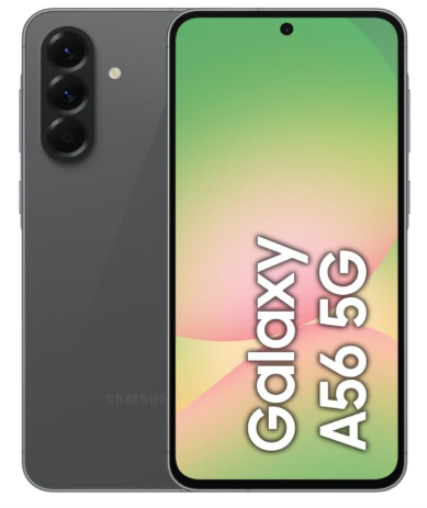 Samsung Galaxy A56 5G – 12GB RAM, 256GB Storage | Ultra-Smooth Multitasking Smartphone with Next-Gen Speed