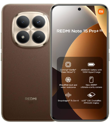 Xiaomi Redmi Note 15 – 8GB RAM, 256GB Storage | High-Capacity Performance Smartphone with Fluid Multitasking & Next-Level Responsiveness
