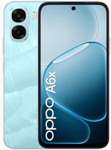 Oppo A6x – 4GB RAM, 128GB Storage | Smooth Everyday Smartphone with Clean Performance & Contemporary Oppo Design