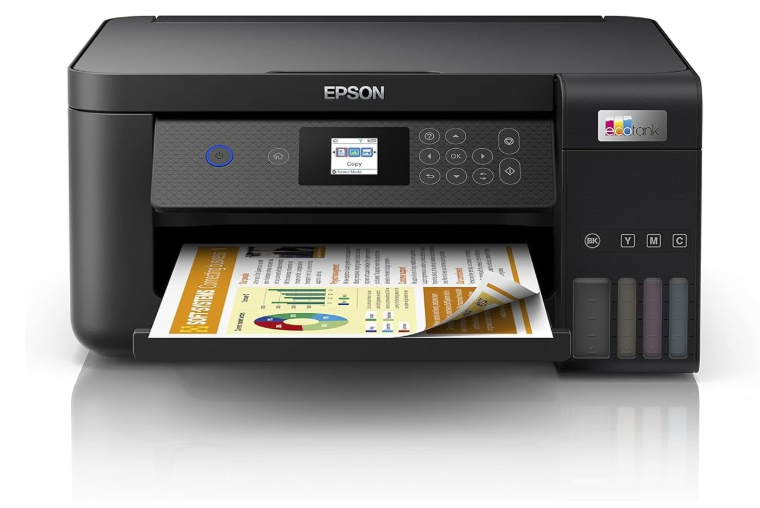 Epson EcoTank L4260 A4 Wi-Fi Duplex All-in-One Ink Tank Printer C11CJ63415 – Automatic Double-Sided Printing, Smart Wireless Productivity