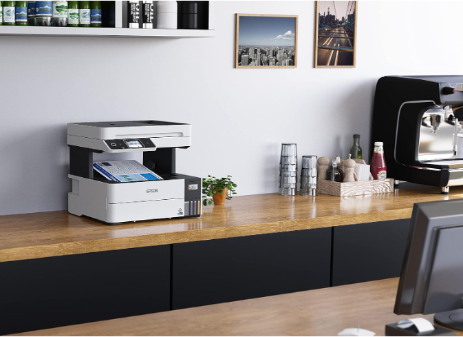 Epson EcoTank L6490 Wi-Fi Business Printer – Print, Scan, Copy & Fax with Ultra-High Yield Ink System for Office Productivity