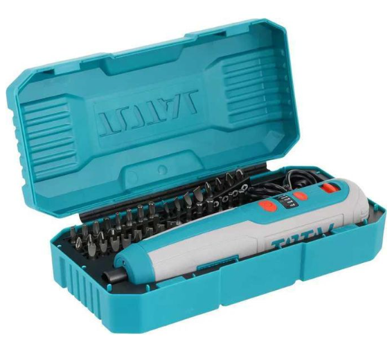 Total TSDLI0403 Lithium-Ion Cordless Screwdriver – Rechargeable Compact Power Driver for Home, Office & DIY Tasks
