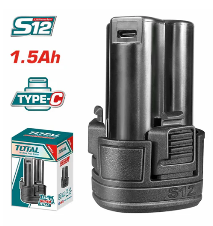 Total TBLI12153 Lithium-Ion Battery Pack – High-Efficiency Rechargeable Power Unit for Total Cordless Tool Performance