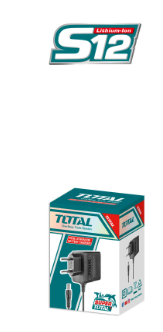 Total S12 TCLI12071 Lithium-Ion Battery Charger – Smart Charging Solution for Total S12 Cordless Power Systems