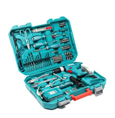 TOTAL THKTHP11652 165-Piece Tools Set – Complete Multi-Purpose Hand Tool Kit for Home, Garage & Professional Use