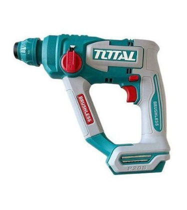 TOTAL TRHLI201881 Cordless Rotary Hammer – Heavy-Duty Cordless Drilling & Chiseling Tool for Concrete, Masonry & Construction Work