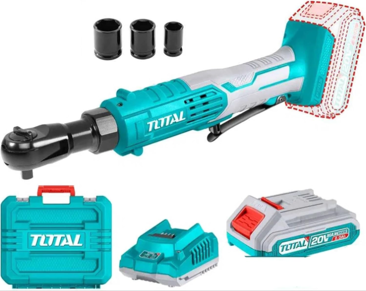 Total TDRLI2060152 Cordless Drive Combo Kit – Multi-Function Power Tool Set for Fastening, Drilling & Precision Assembly Work