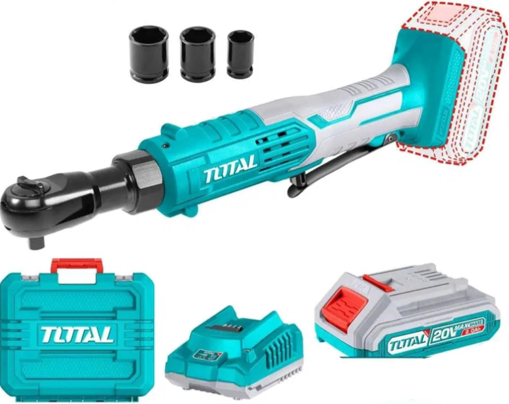 Total TDRLI2060152 Cordless Drive Combo Kit – Multi-Function Power Tool Set for Fastening, Drilling & Precision Assembly Work