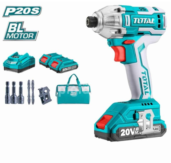 Total TIRLI2002 20V Lithium-Ion Impact Driver – Compact High-Speed Fastening Tool for Precision Driving & Assembly Work