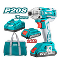 Total TIRLI2002 20V Lithium-Ion Impact Driver – Compact High-Speed Fastening Tool for Precision Driving & Assembly Work