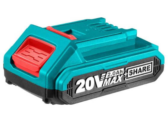 Total TFBLI20011 20V 2.0Ah Lithium-Ion Battery Pack – Compact Rechargeable Power Module for Total Cordless Tools & Flexible Workflows