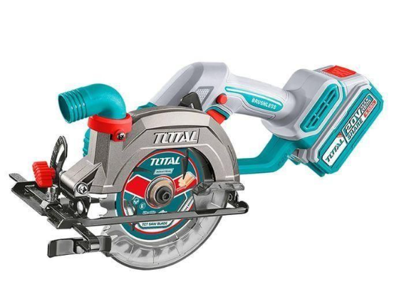 Total TSLI14021 Lithium-Ion Circular Saw & Charger Kit – Cordless Precision Cutting System for Woodworking, Fast Material Sizing & Mobile Jobsite Use