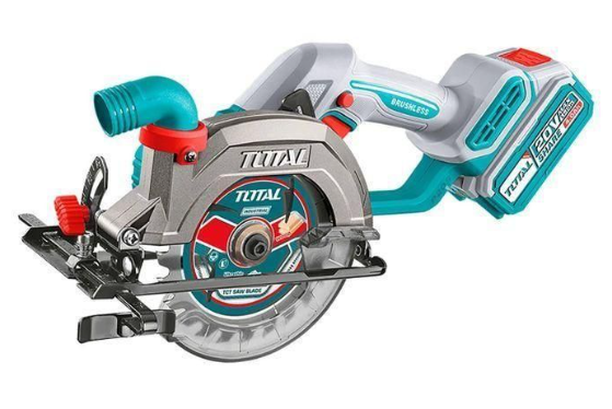 Total TSLI14021 Lithium-Ion Circular Saw & Charger Kit – Cordless Precision Cutting System for Woodworking, Fast Material Sizing & Mobile Jobsite Use