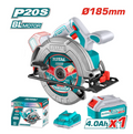Total TSLI18511 Lithium-Ion Circular Saw – Cordless High-Accuracy Cutting Tool for Woodworking, Fast Material Sizing & Mobile Project Work