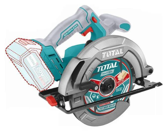 Total TSLI18511 Lithium-Ion Circular Saw – Cordless High-Accuracy Cutting Tool for Woodworking, Fast Material Sizing & Mobile Project Work
