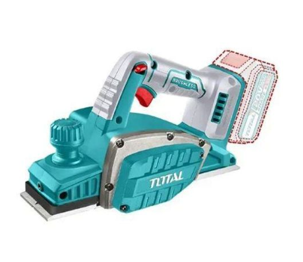 TOTAL TRLI20401 Cordless Planer 20V – Portable Wood Surface Shaping Tool for Smoothing, Edge Refinement & Precision Carpentry Work