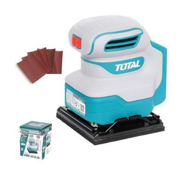 TOTAL TSHSLI20141 Cordless Sheet Sander 20V – Portable Surface Finishing Tool for Wood Smoothing, Detail Sanding & Clean Project Results