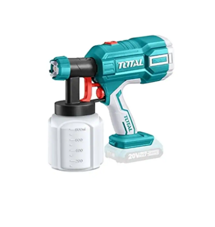 Total TSGLI20406 20V Lithium-Ion Spray Gun – Cordless Paint & Coating Application Tool for Smooth Finishes, Furniture Projects & Surface Coverage