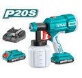 Total TSGLI20406 20V Lithium-Ion Spray Gun – Cordless Paint & Coating Application Tool for Smooth Finishes, Furniture Projects & Surface Coverage