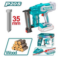 Total TCBNLI2005 20V Cordless Brad Nailer – Precision Finish Nailing Tool for Trim, Carpentry, Upholstery & Woodworking