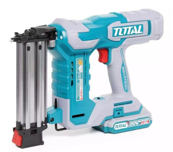 TOTAL TCBNLI5005 20V Cordless Brad Nailer – High-Drive Precision Tool for Seamless Trim, Joinery & Interior Wood Detailing