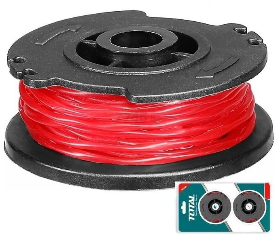 TOTAL TALS1602 1.6mm Line Spool Set (4PCS) – Durable Replacement Trimmer Lines for Smooth Cutting, Cleaner Edges & Consistent Lawn Detailing