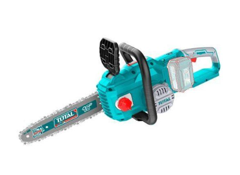 TOTAL TGSLI401682 20V Lithium-Ion Chain Saw – High-Efficiency Cordless Saw for Decisive Cuts, Fast Wood Handling & Modern Outdoor Maintenance
