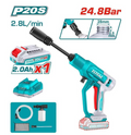TOTAL TPWLI20362 20V Cordless Pressure Washer – Portable Lithium-Ion Cleaning System for On-Demand Washing, Outdoor Refresh & Anywhere Power Cleaning