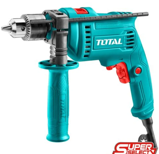 TOTAL TG1061356 680W Impact Drill – High-Torque Hammer Drilling Machine for Concrete, Masonry, Steel & Heavy-Duty Installations