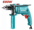 TOTAL TG1061356 680W Impact Drill – High-Torque Hammer Drilling Machine for Concrete, Masonry, Steel & Heavy-Duty Installations