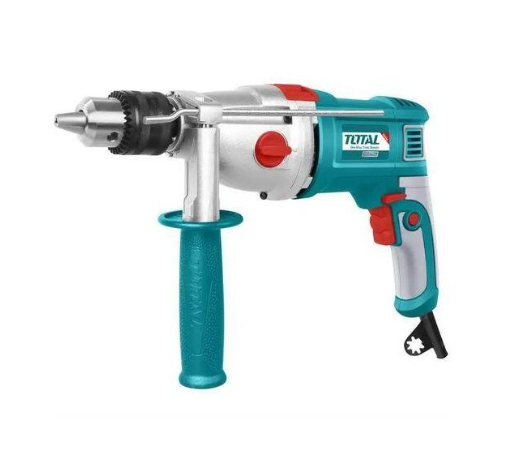 TOTAL TG111165 Impact Drill 1050W – Ultra-High Power Hammer Drill for Concrete, Steel & Structural Construction Work