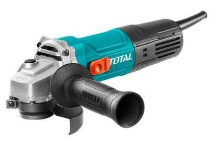 TOTAL TG10912556 900W Angle Grinder with High-Torque Motor for Heavy Metal Cutting, Weld Grinding & Surface Preparation