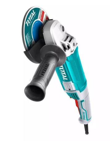 TOTAL TG1302306 3000W Angle Grinder with Ultra-High Power Motor for Industrial Steel Cutting, Structural Demolition & Extreme Grinding