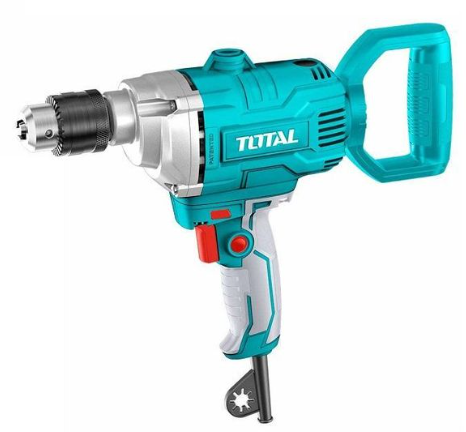 TOTAL TD61106 1100W Electric Mixer – High-Torque Power Mixer for Cement, Mortar, Paint & Construction Materials