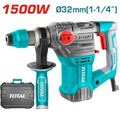 TOTAL TH1153216 1500W Rotary Hammer 32mm – Industrial Heavy-Duty SDS Plus Demolition & Concrete Drill