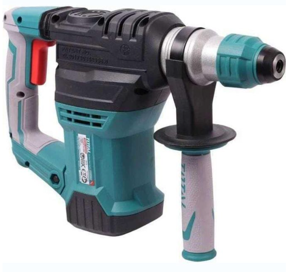 TOTAL TH1153216 1500W Rotary Hammer 32mm – Industrial Heavy-Duty SDS Plus Demolition & Concrete Drill