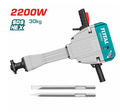 Total TH220502 2200W Demolition Breaker – Extreme-Power Concrete Jack Hammer for Heavy Construction & Road Demolition