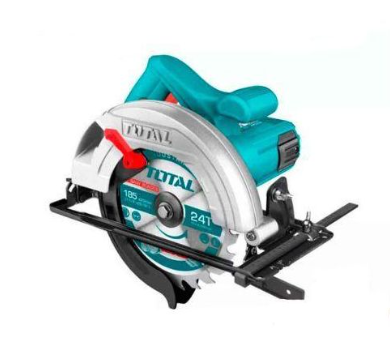 Total TS11218576 1200W 185mm (7-1/4") Circular Saw – 5000RPM High-Speed Wood Cutting Power Tool