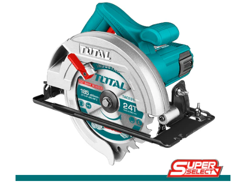 Total TS11418526 1400W Circular Saw – Heavy-Duty High-Speed Wood & Board Cutting Machine