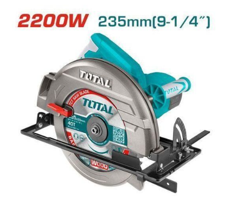 Total TS122235622 Circular Saw – Industrial-Grade High-Power Cutting Machine for Precision Timber & Board Work