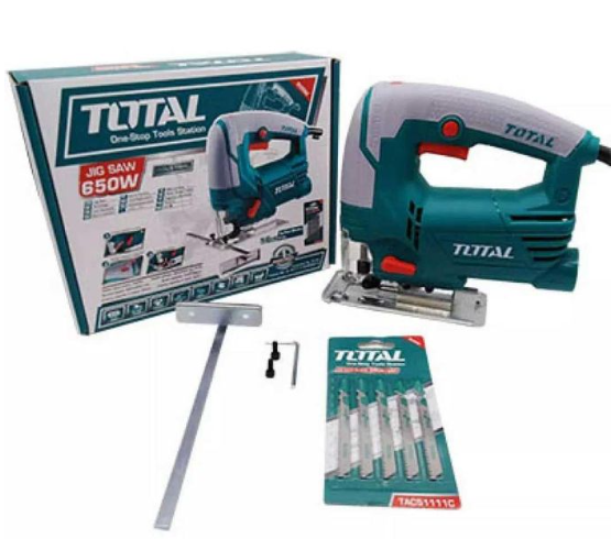 Total TS206806 650W Jig Saw – Professional Heavy-Duty Curve & Straight Line Cutting Machine