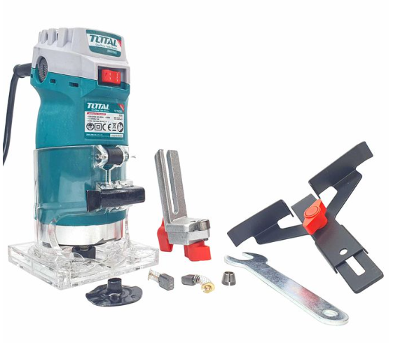 Total TLT6001 600W Laminate Trimmer – Compact Precision Edge Router for Laminates, Veneers & Fine Woodwork