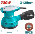Total TF2031256 320W Rotary Sander – High-Efficiency Surface Finishing & Wood Polishing Machine