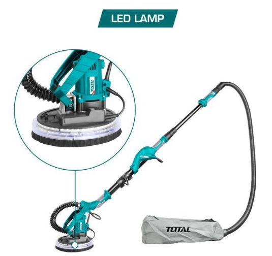 TOTAL TWS10501 1050W Drywall Sander – Heavy-Duty Wall & Ceiling Surface Preparation Machine