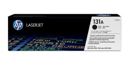 HP 131A Black Original LaserJet Toner Cartridge (CF210A) – Precision Black Toner for Professional Color Laser Printing