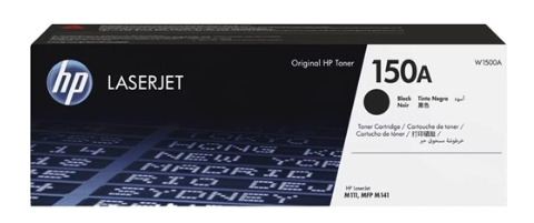 HP 150A Black Original LaserJet Toner Cartridge (W1500A) – Genuine HP Toner for Crisp, Reliable Printing