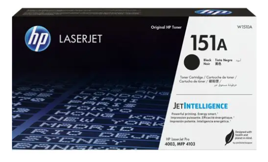 HP 151A Black Original LaserJet Toner Cartridge (W1510A) – Sharp Text, Reliable Performance
