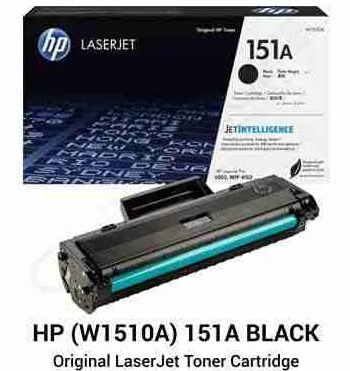 HP 151A Black Original LaserJet Toner Cartridge (W1510A) – Sharp Text, Reliable Performance